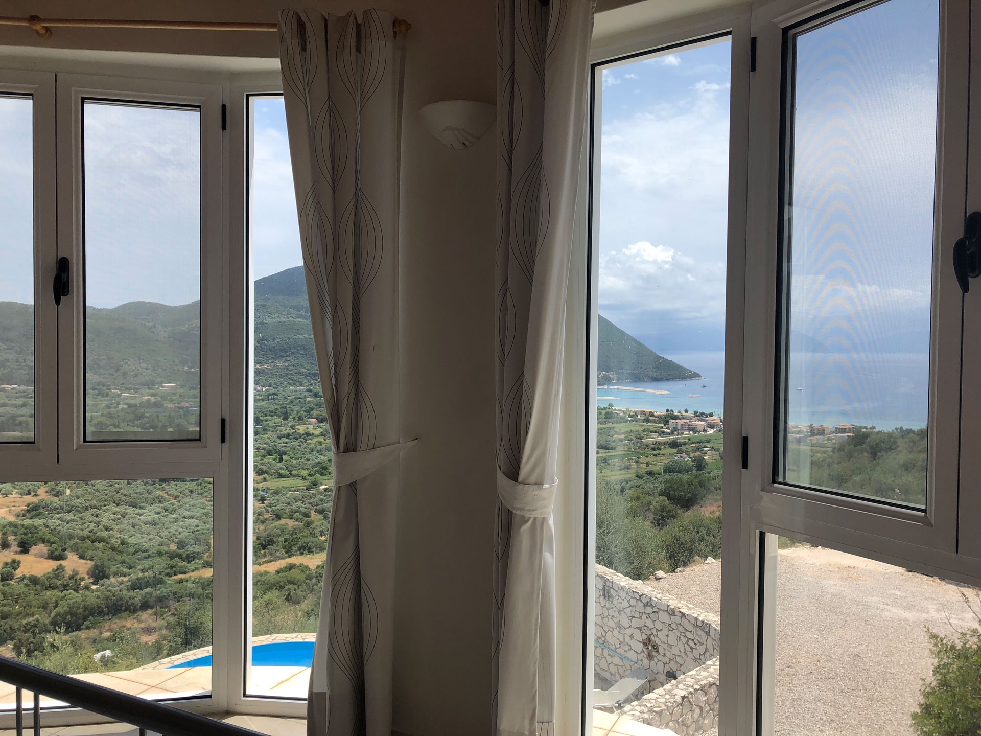 Ausblick aus Doppelzimmer 1
